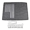 Черная сетка Sunshade Roof Sunshade Net US Flag для Jeep Wrangler JL JLU 2018 4DOOR AUTO EXTERIA