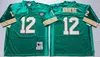 NCAA College Mens Jersey Vintage Chemises Bob Griese Dan Marino Larry Csonka Broderie Football Maillots Ed