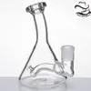 Mini Glass Bong Banger Banger Hanger Guardarci 14mm Giunto femminile 100% Alto tubo di acqua borosilicato del borosilicato DAB 921