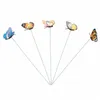 Butterfly Garden Stake Artificial Party Garden Decorations Simulation Butterflies Stakes Outdoor Yard Plant Lawn Decor Random Color