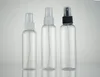 kwaliteit Lege Transparante 100 ml/120 ml Spray Fles witte top Gieter PET Plastic Flesjes Cosmetische Verpakking Flessen