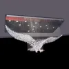 Lampy wiszące LED Lights Big Birds Projekt luksusowy nowoczesny kryształowy żyrandol oświetlenie Laster Hall Crystal lampa