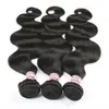 Brazilian Deep Wave Virgin Human Hair Wefts Weave Bundles Raw Unprocessed Indian Hair Body Water Extensions Kinky Curly