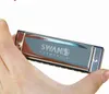 Harmonica SWAN Senior Bruce 10 Hole BLUES with case Brass stainless steel252S