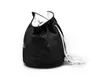 Classic logo Drawstring Gym Bucket Bag Thick Travel Draw String Bag Women Waterproof Wash Bag Cosmetic Makeup Storage Case