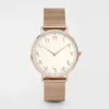 Vrouwen Horloges Mode Ultra Dunne Arabische Cijfers Quartz Horloges Dames Jurk Horloge Montre Femme Klok Gift199c