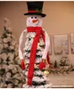 새로운 크리스마스 트리 toppers 장식 산타 클로스 눈사람 사슴 크리스마스 트리 탑 장식 빨간 크리스마스 홈 장식 DBC VT0911