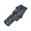 Tactical SF X400V LED Gun Light Caça Lanterna Luz de Arma Tática LED branco com laser vermelho