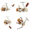 Nuevo Metal Spinning Carretes de pesca Rueda Pesca Metal Rocker Reel Spinner Herramienta de agua salada Accesorios1