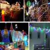 10m 20m 30m 50m LED-strängljus EU US Plug Holiday Party Tree Decoration Fairy Lights Christmas Lamp 110V 220V RGB Varm vit