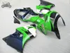 carenagens de moto personalizada para Kawasaki Ninja ZX6R ZX6R 98 99 ZX 6R 98 99 1998 1999 corridas de estrada ABS carenagem de plástico