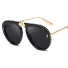 Whole-Pilot Foldable Sunglasses Fashion 2019 Women's Glasses Designer Shades Retro Sexy Big Sunglasses Lunettes de sol UV302A