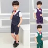 2020 neue heiße Sommer-Kinderkleidung / Explosionsmodelle Jungen-Hemd, Hose, Weste, dreiteiliger Anzug / in den Laden, um weitere Stile auszuwählen