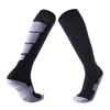 Sportstrumpor Män Kvinnor Benkomprimering Stretch Strumpor Bekväma Relief Socks Football Plain Long Socks Bomull över knä hög socka