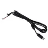 Cavo di linea a 4 pin per gamepad + adattatore breakaway Cavo di ricarica USB da 2,5 m per controller cablato Xbox 360 SPEDIZIONE VELOCE