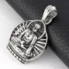 New High Quality Gold Plated Buddha Male 316L Stainless Steel Men's Women's Pendant Necklace Gift NNP620