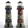 Eco-amigável Retro Farol Retro Candlestick Mediterrâneo Os porta-castiça