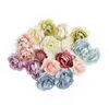 Wholesale 200pcs 5cm artificial silk rose flower head for Wedding Party Home Room Decoration Marriage Shoes Hats Accessories