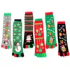 Weihnachten Fünf Finger Socken Frauen Cartoon Gedruckt Lange Baumwolle Socken Casual Lustige Weiche Zehen Socken Femme Xmax Party Socke Geschenke mädchen 10 stile