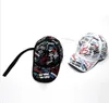 Spring graffiti printing baseball cap Child parent hat Long tail hip-hop hat Wholesale cap GB1659