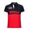 Вышивка Polos хлопковые рубашки Custom Fit USA Команда с коротким рукавом S-5XL Plus Size