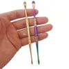 DAB ARAÇLARI 2 PCS/LOT BALIMI DABBERS Oyma Araçlar Paslanmaz Çelik Araçlar Sigara Aksesuarları