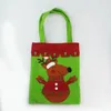 25x20 cm świąteczne cukierki torby dla dzieci Prezenty Znakomity dekoracje przyjęcia świątecznego do domu Nowy Rok prezent Pakiet Święty Mikołaj 4 Style Starszy bałwan Elk