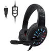 G313 Gaming Headset med Stero Sports Eearphones för PC-bärbar dator med mikrofonbrus Avbrytande i lådan