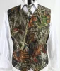 2020 White Camo Groom Vests Groom's Wedding Vest Formal Prom Party Vests For Men Groomsmen Attire Father Of Groom Suit Waistcoats Plus Size