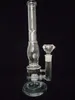 hoch: 35 cm Honeycomb Bong Manufacture Hot Selling Glaswasserpfeife mit Reifenstil und Honeycomb Glass Diffuser Percolator Glass Bongs