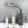 100% Nowy Marka Chiński Jingdezhen Wazony Porcelanowe Kreatywność Gruba Ceramika Nowoczesne ceramiczne Wazony do dekoracji weselnej 7