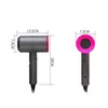 Professional Ionic Hair Dryer with Diffuser Constant Temperature Not Hurting Hammer Hair Dryer 110-240V Negative Ionic Hairdryers Hair Care