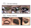 10 pièces Eyeliner pochoir oeil de chat queue de poisson Double aile Eyeliner pochoir modèles modèle outils de mise en forme sourcils modèle carte Diy8901628