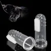 Animais Suprimentos Dog Toys ultra macio dedo escova cão escova de dentes mau hálito Assistência Odontológica tártaro Pet Dog Baby Cat limpeza escova de dentes dedo