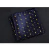 Luxe Mannen Zakdoek Polka Dot Gestreepte Bloemen Gedrukt Zakdoeken Polyester Hanky Zakelijke Zak Plein Borst Handdoek 23*23Cm