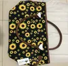 Borsa da donna Sunflower Borsa da 20 pollici Borsa da 20 pollici Stampa fiore Stampa Canvas Grandi signore Tote Casual Tote Canvas Hangbag Borsa casual Borsa Seekender DC727