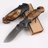 Trähandtag Browning X50 Folding Knife Pocket Knives Outdoor Camping Tools Tactical Pocket Knife Outdoor Survival EDC Tool Man038011921