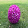 Düğün Süslemeleri 40 cm 16 Inç Yapay Gül İpek Çiçek Öpüşme Topları Pomander Gül Düğün Çiçekleri Buket Asılı Topları Parti dekor