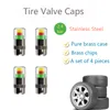 4 teile/satz Anti-diebstahl 2,4 Bar Auto Reifendruck Monitor Universal Reifen Überwachung Werkzeuge Genaue Anzeige Reifen Ventil Kappen Sensor kit