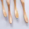 Wooden Butter Knife Tools Eco-friendly Cake Cream Spatula Pastry Cheese Bread Jam Knives Facial Mask Spatulas Wood Shovel Bakeware BH2798 TQQ