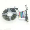 USB-LED-Streifen DC 5V 2M Mini 24Key-Fernbedienung Flexible Lichtlampe SMD5050 Schreibtisch-Dekor-Bildschirm-TV-Hintergrundbeleuchtung
