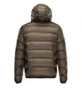 Fashion Winter Down Jacket Men Splice Classic Designer Puffer Jackets Menskläder Mixed Color Outdoor Warm Coats 16D Anpassa storlek