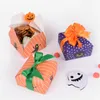 Adorabili sacchetti per l'imballaggio di caramelle per biscotti di Halloween Scatola per imballaggio di caramelle per biscotti multicolori Scatola regalo di Halloween CT0270