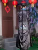 Vampiro cinese Jiang shi abbigliamento Halloween Horror Gioco di ruolo Cosplay Zombie Fantasma Costume ingannevole Soldati della dinastia Qing