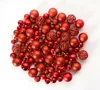 Party Decoration 100st Christmas Ball Tree Hanging Glitter Ornament Xmas Balls Pack Wedding Decorations Decor for Home1