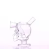 Mini crânio vidro bongs viajar água bong a bodbler marcha articulação fumar tubo de bolha
