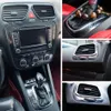 För Volkswagen VW Scirocco EOS Interior Central Control Panel Door Handle Carbon Fiber Stickers Decals Car Styling Accessorie233a