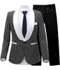 Popular One Button Groomsmen Shawl Lapel Groom Tuxedos Men Suits Wedding/Prom Best Man Blazer ( Jacket+Pantst+Tie) 922