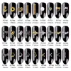 100 pz bastone di metallo oro argento rame ape borchie per unghie design charms manicure 3d nail art decorazioni5101308