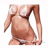 Großhandels-See durch Netz Micro Bikini Set Damen 2020 brasilianischen Sheer Bikinis Sex Swim Wäsche Bademode weiblichen Badeanzug-Kostüm